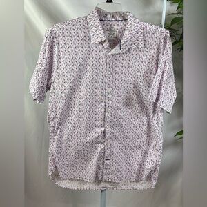 Jos. A. Bank Pink Flamingo Casual Button Down Shirt